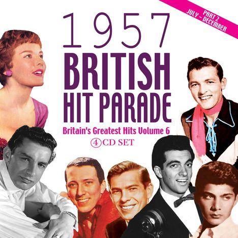 1957 British Hit Parade Vol. 2, 4 CDs