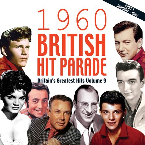 1960 British Hit Parade Part 1 (Vol. 9), 4 CDs