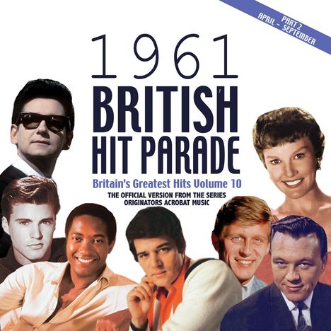 British Hit Parade 1961 Vol. 2, 4 CDs