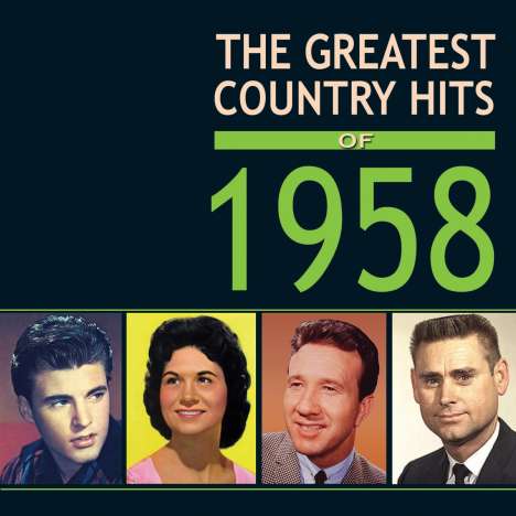 The Greatest Country Hits Of 1958, 4 CDs