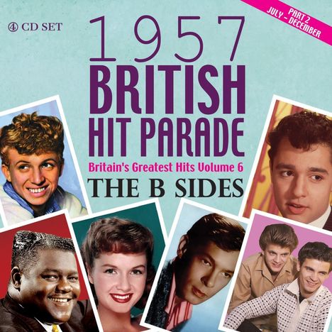 1957 British Hit Parade Part 2: July - December (The B-Sides), 4 CDs