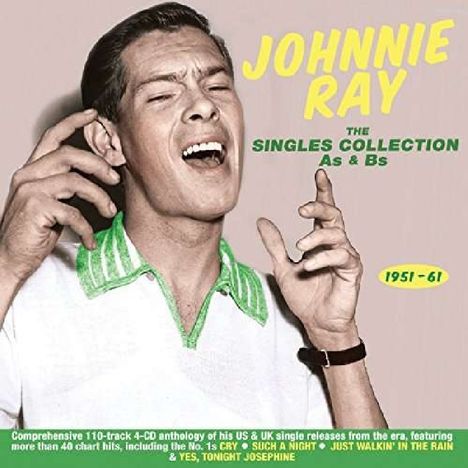 Johnnie Ray (1927-1990): The Singles Collection As &amp; Bs 1951 - 1961, 4 CDs