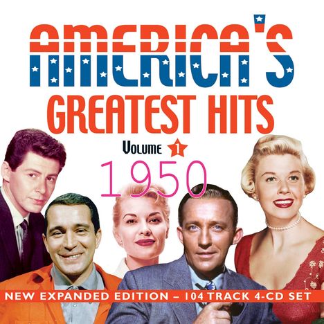 America's Greatest Hits 1950 (Expanded Edition), 4 CDs