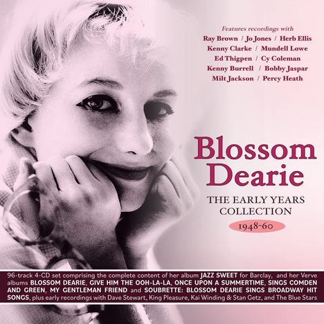 Blossom Dearie (1926-2009): Early Years Collection 1948 - 1960, 4 CDs