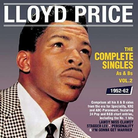 Lloyd Price: The Complete Singles As &amp; Bs 1952 - 1962, 3 CDs