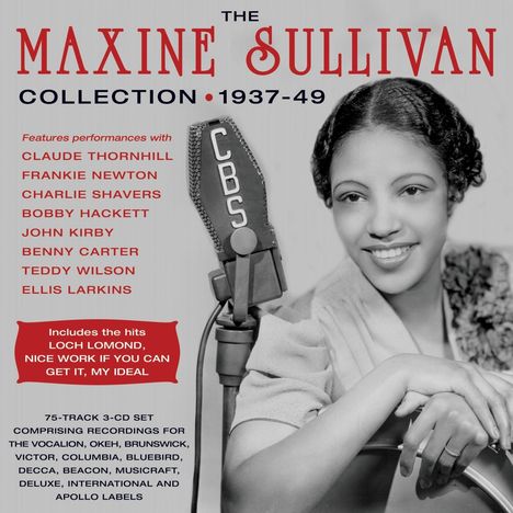 Maxine Sullivan (1911-1987): Collection 1937 - 1949, 3 CDs