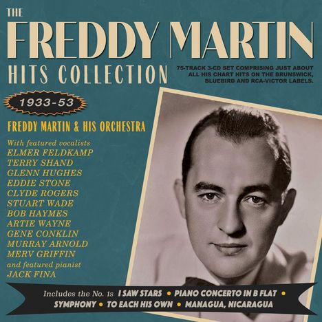 Freddy Martin (1906-1983): Hits Collection, 3 CDs