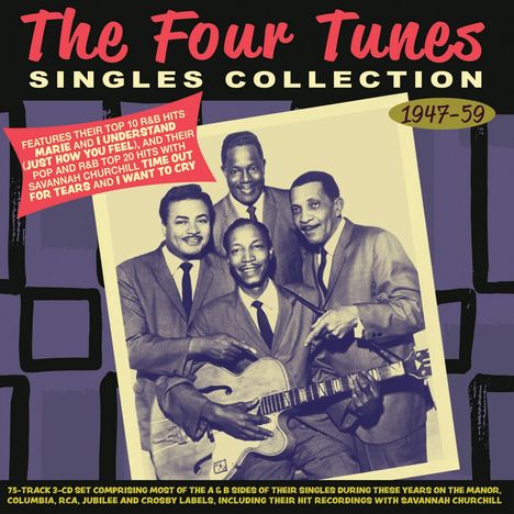 Four Tunes: Four Tunes Singles Collection 1947-59, 3 CDs