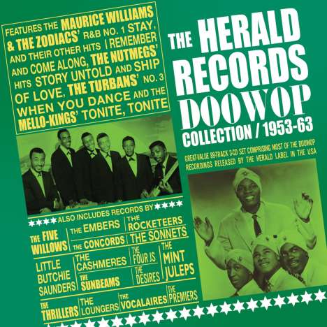 Herald Records Doowop Collection 1953 - 1963, 3 CDs