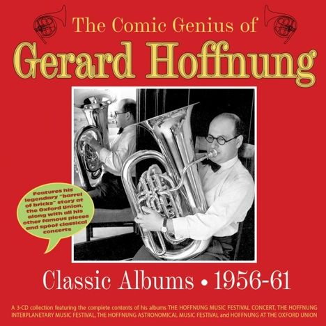 The Comic Genius of Gerard Hoffnung - Classic Albums 1956-1961, 3 CDs