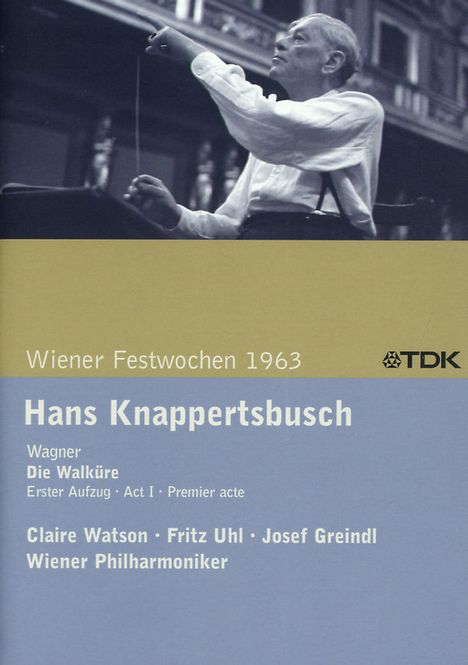 Richard Wagner (1813-1883): Die Walküre (1.Aufzug), DVD