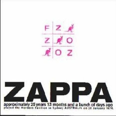 Frank Zappa (1940-1993): Oz, 2 CDs