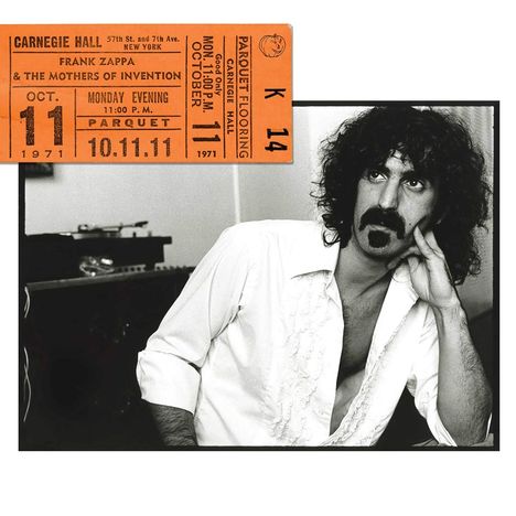 Frank Zappa (1940-1993): Carnegie Hall (Live At Carnegie Hall 1971), 3 CDs