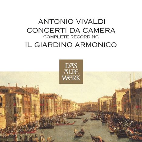 Antonio Vivaldi (1678-1741): Sämtliche Kammerkonzerte, 4 CDs