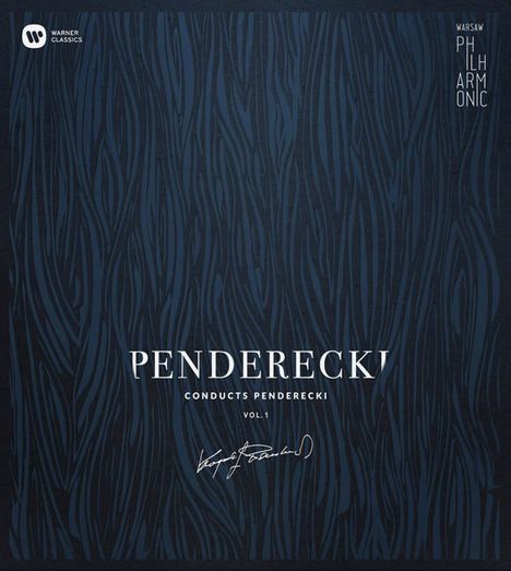 Krzysztof Penderecki (1933-2020): Penderecki conducts Penderecki Vol.1, CD