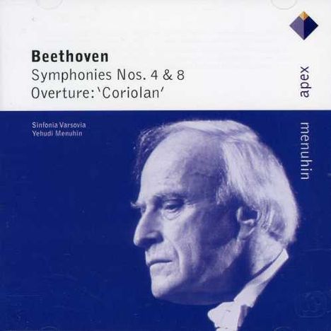 Ludwig van Beethoven (1770-1827): Symphonien Nr.4 &amp; 8, CD