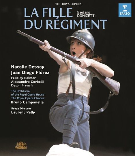 Gaetano Donizetti (1797-1848): La Fille du Regiment, Blu-ray Disc