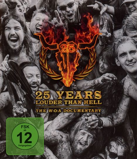 25 Years Louder Than Hell: The W:O:A Documentary, Blu-ray Disc