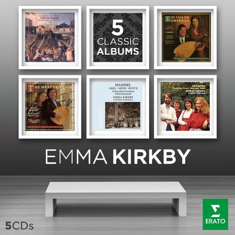 Emma Kirkby - 5 Classic Albums, 5 CDs