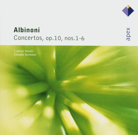 Tomaso Albinoni (1671-1751): Concerti op.10 Nr.1-6, CD