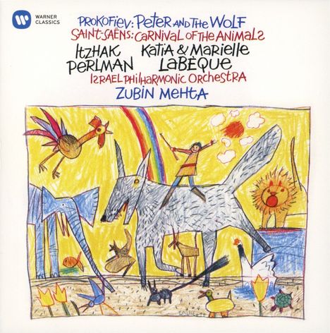 Serge Prokofieff (1891-1953): Peter und der Wolf op.67 (in englischer Sprache), CD