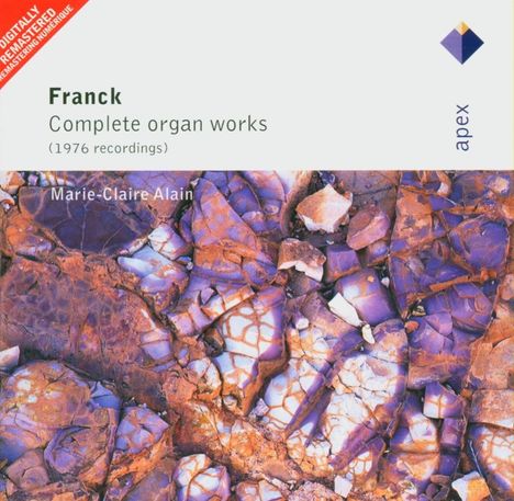 Cesar Franck (1822-1890): Orgelwerke, 2 CDs