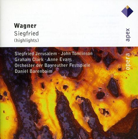Richard Wagner (1813-1883): Siegfried (Ausz.), CD
