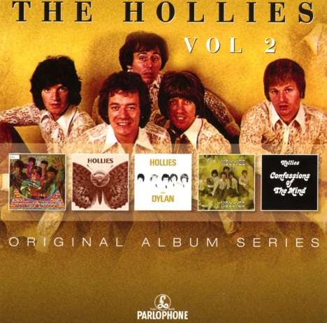 The Hollies: Original Album Series Vol.2, 5 CDs