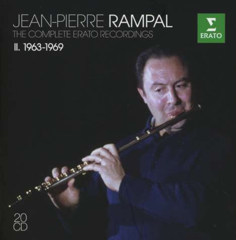 Jean-Pierre Rampal - The Complete Erato Recordings Vol.2 (1963-1969), 20 CDs