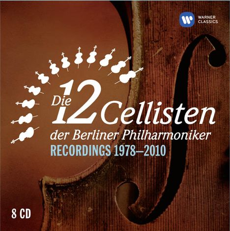 Die 12 Cellisten der Berliner Philharmoniker - Recordings 1978-2010, 8 CDs