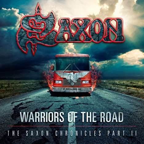 Saxon: Warriors Of The Road: The Saxon Chronicles Part II (2 DVD + CD) (Triple Jewel-Case), 2 DVDs und 1 CD