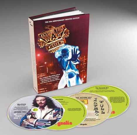 Jethro Tull: Warchild  (The 40th Anniversary Theatre Edition) (2CD + DVD-Audio/Video + DVD-Audio), 2 CDs und 2 DVD-Audio