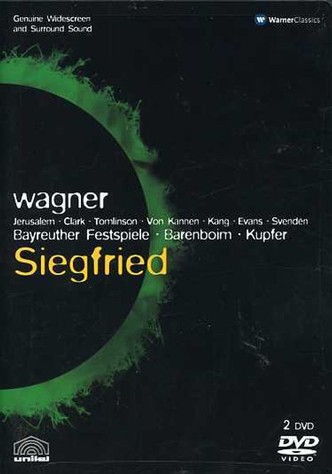 Richard Wagner (1813-1883): Siegfried, 2 DVDs