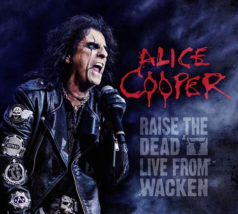 Alice Cooper: Raise The Dead - Live From Wacken (Blu-ray + 2CD), 1 Blu-ray Disc und 2 CDs