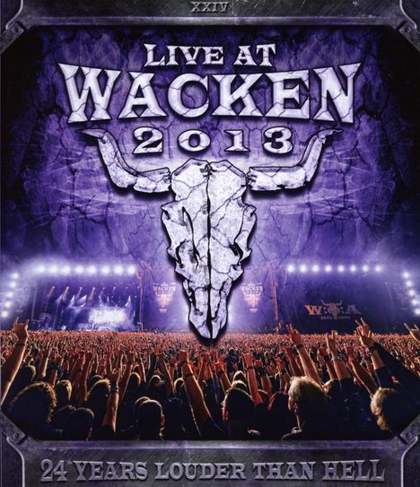 Live At Wacken 2013, 3 Blu-ray Discs