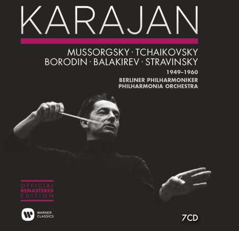 Herbert von Karajan Edition 4 - Russian Music 1949-1960, 7 CDs