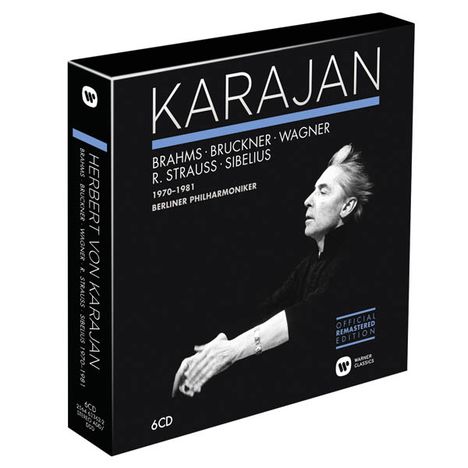 Herbert von Karajan Edition 11 - Geman Romantic Music 1970-1981, 6 CDs