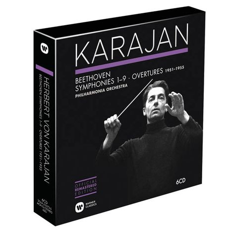 Herbert von Karajan Edition 2 - Beethoven 1951-1955, 6 CDs