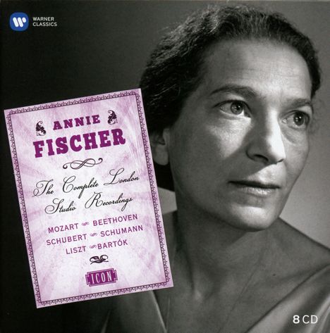Annie Fischer - The Complete London Studio Recordings (Icon), 8 CDs