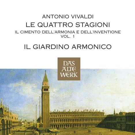 Antonio Vivaldi (1678-1741): Concerti op.8 Nr.1-4 "4 Jahreszeiten", CD