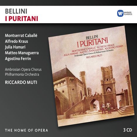 Vincenzo Bellini (1801-1835): I Puritani, 3 CDs