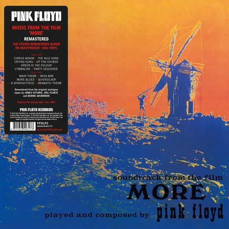 Pink Floyd: More (remastered) (180g), LP