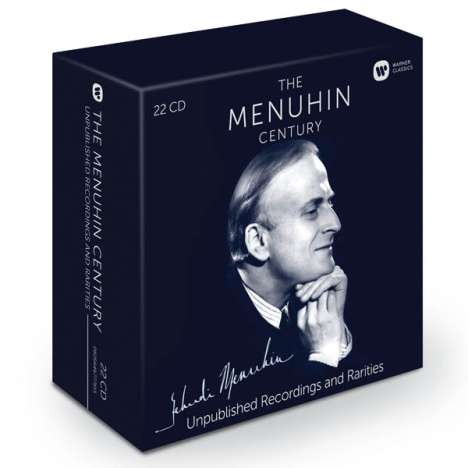 Yehudi Menuhin - Unpublished Recordings and Rarities, 22 CDs