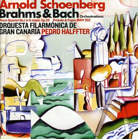 Johannes Brahms (1833-1897): Klavierquartett op.25 (in der Bearbeitung von Schönberg), CD