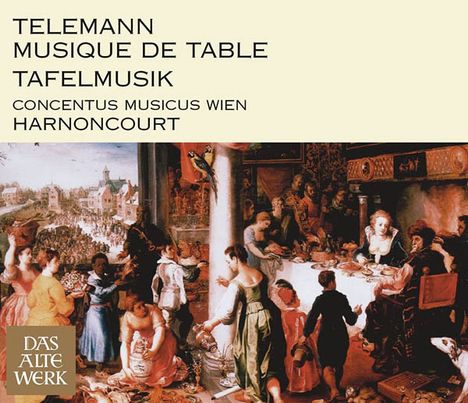 Georg Philipp Telemann (1681-1767): Tafelmusik (Gesamtaufnahme), 4 CDs