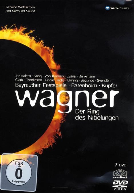 Richard Wagner (1813-1883): Der Ring des Nibelungen, 7 DVDs