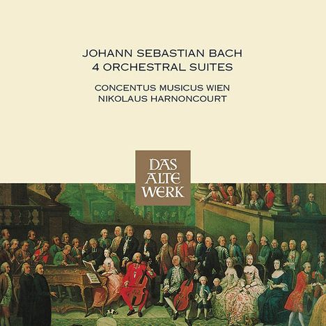 Johann Sebastian Bach (1685-1750): Orchestersuiten Nr.1-4, 2 CDs