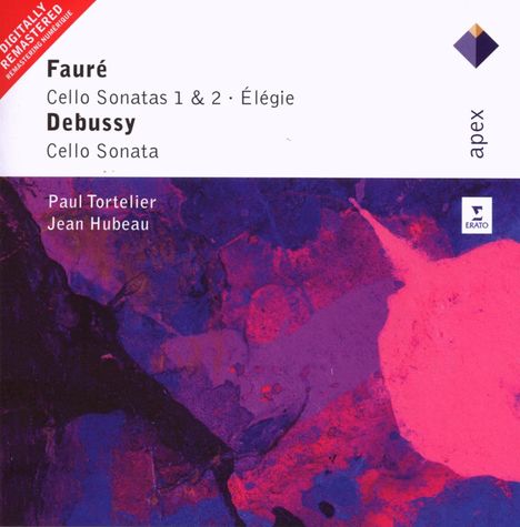 Gabriel Faure (1845-1924): Sonaten für Cello &amp; Klavier Nr.1 &amp; 2 (opp.109 &amp; 117), CD