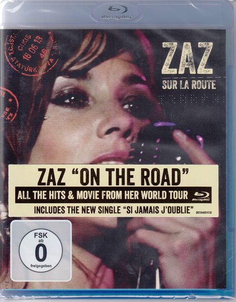 Zaz (Isabelle Geffroy): Sur La Route: Live, Blu-ray Disc