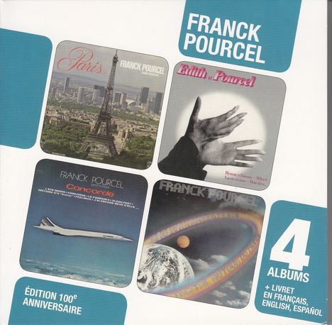 Frank Pourcel: Edition 100e Anniversaire (4 Albums), 4 CDs